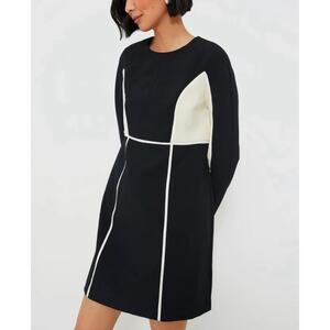 TUCKERNUCK Navy and Cream Evie Dress NWT Size Medium